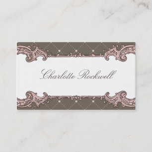 Carte D'appel Télécarte fleurie vintage de cadre