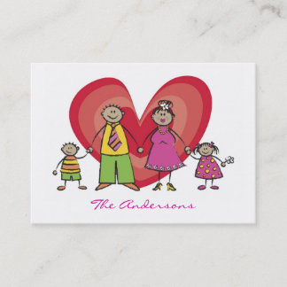 Carte D'appel Télécarte heureuse de contact de famille de bande