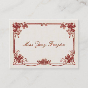 Carte D'appel Télécarte sociale française d'Edwardian