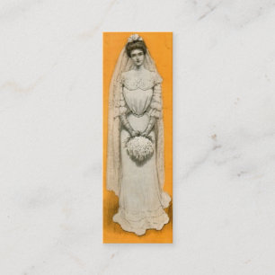 Carte D'appel Télécarte victorienne du style de la jeune mari