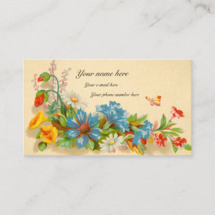 Carte d'appel victorienne