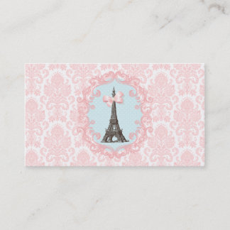 Carte d'appel Vintage Paris