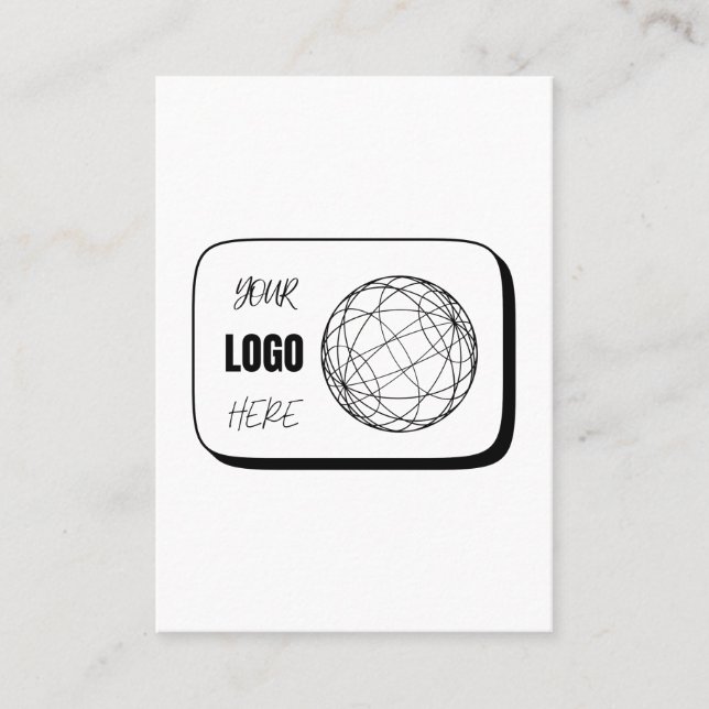 Carte D'appel Votre logo ici (Devant)