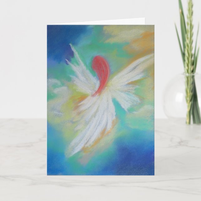 Carte d'appréciation de l'infirmière Angel (Devant)