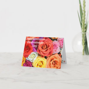 Carte d'appréciation pour les professionnels de l'