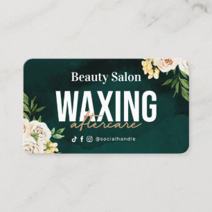 Carte d'après-garde Spring Green Waxing