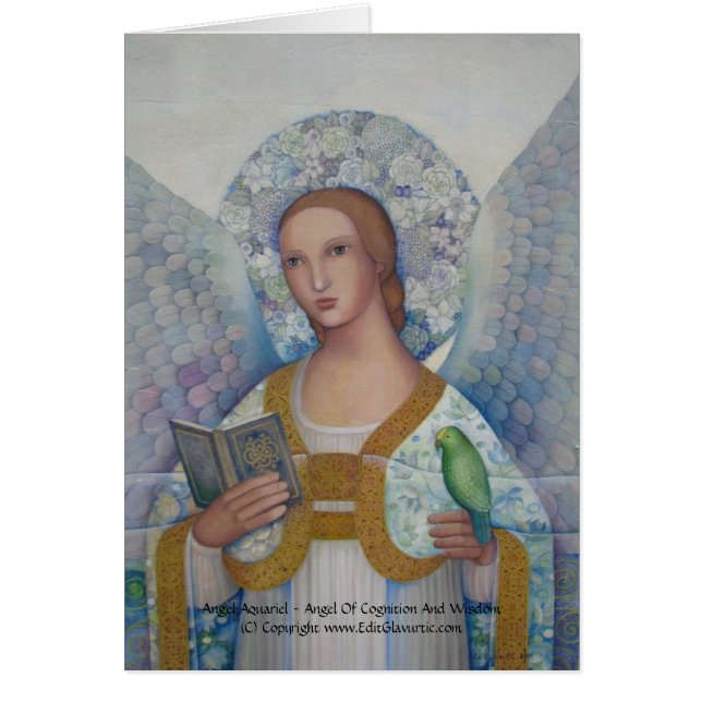 Carte d'Aquariel d'ange (Devant)