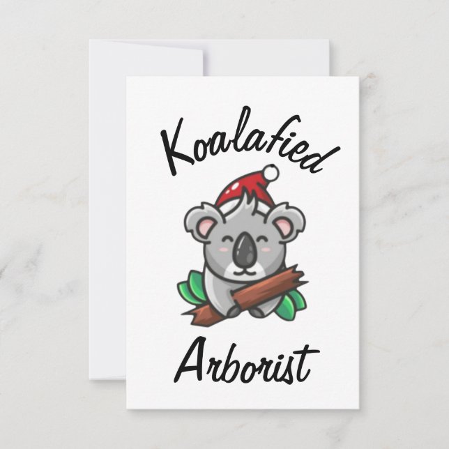 Carte d'arboriste Koalafied (Devant)