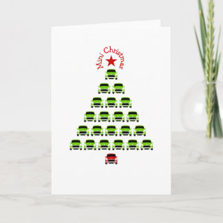 Carte d'arbre Classic Original Mini Xmas