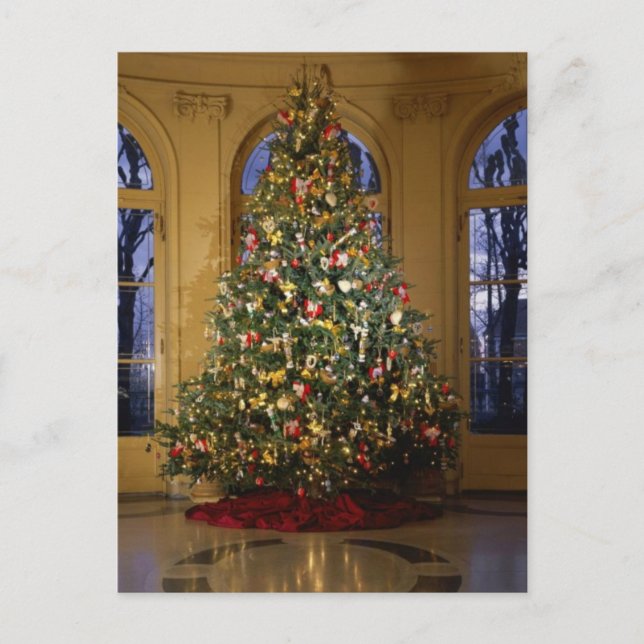 Carte d'arbre de Noël (Devant)