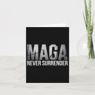 Carte Dark Mega Trump 2024 ne se rend jamais