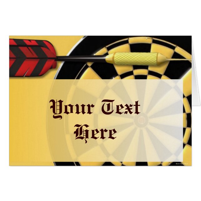 Carte Dart (Devant horizontal)