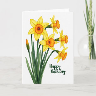Carte d'art à Fleur Joyeuse