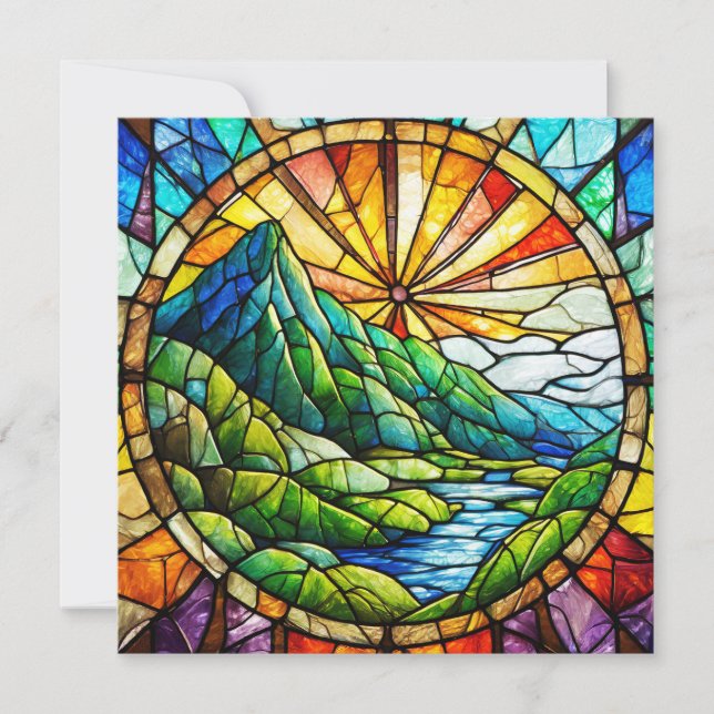 Carte d'art aloha hawaïenne vierge (Devant)