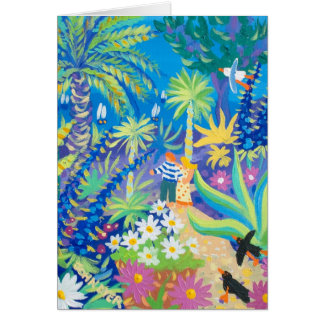 Carte d'art : Amour sous les paumes