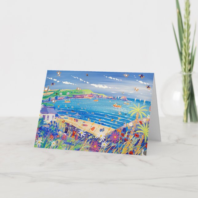 Carte d'art : Amusants en famille, Baie Mère Ivey, (Devant)