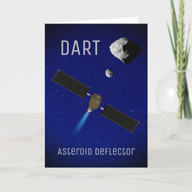 Carte DART Astéroïde Déflecteur Spacecraft (Devant)