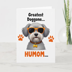 Carte d'art canine de la plus grande Humom