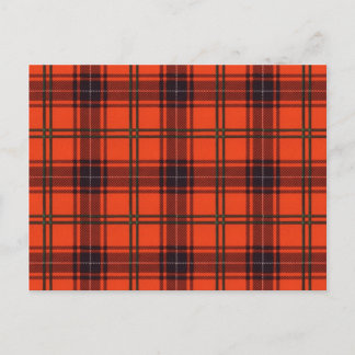 Carte d'art - Carte postale - Scottish tartan - We