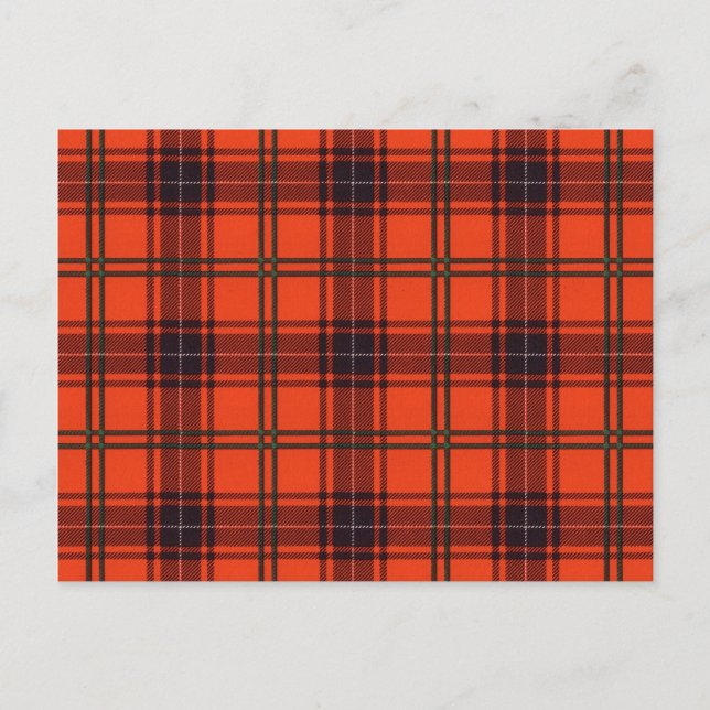 Carte d'art - Carte postale - Scottish tartan - We (Devant)