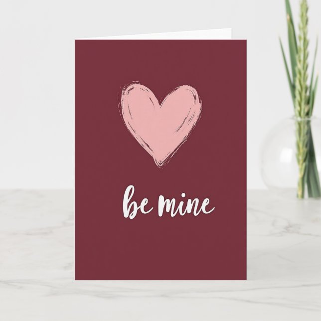 Carte d'art Coeur à Moi (Devant)