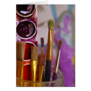 Carte d'art d'aquarelle