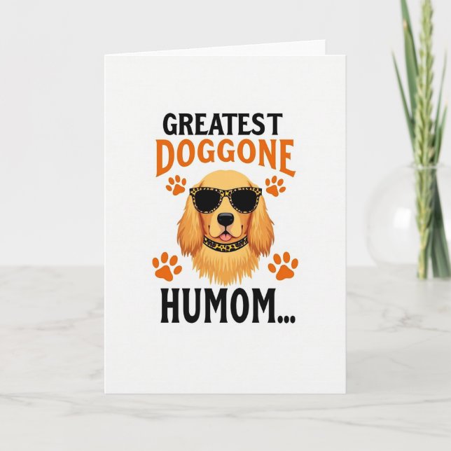 Carte d'art de l'humour le plus formidable (Devant)