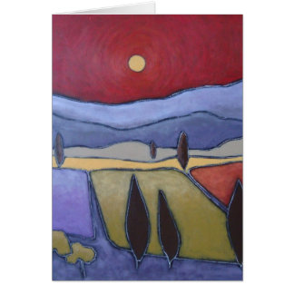 Carte d'art de Mont Ventoux II