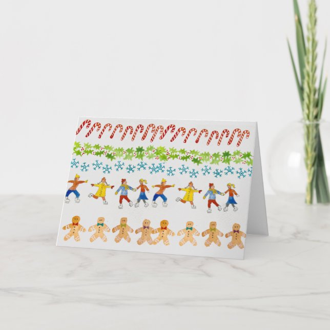 Carte d'art de Noël pour la charité (Devant)