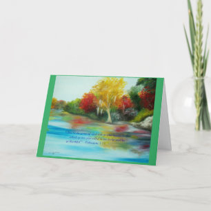 Carte d'art de thanksgiving