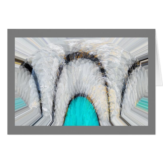 Carte d'art du tunnel horaire Icy (Devant horizontal)
