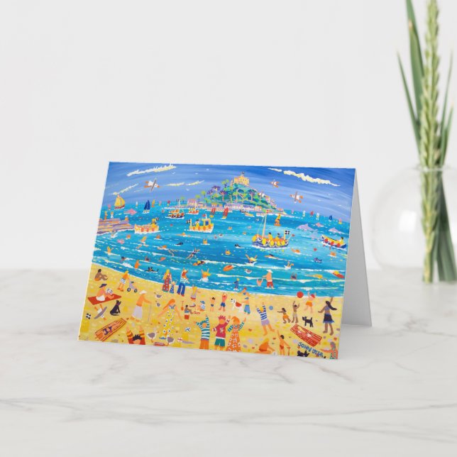 Carte d'art : EskimoKids au Mont St Michael's (Devant)