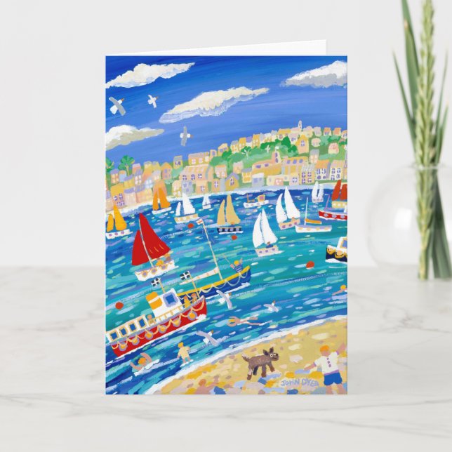 Carte d'art : Falmouth River, Cornwall (Devant)