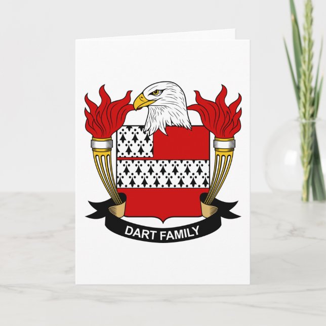Carte Dart Family Crest (Devant)
