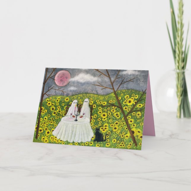 Carte d'art Ghost Couple Forever 3 (Devant)