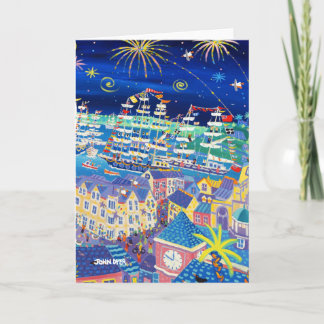 Carte d'art : Grands navires et petits navires 201