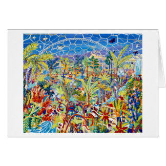 Carte d'art : Jardin d'Éden. Le projet d'Éden, R-U