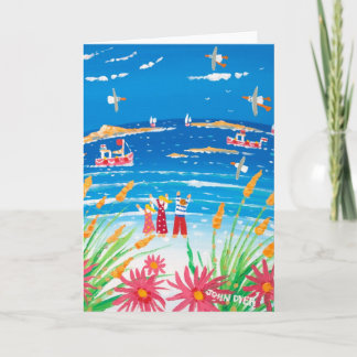 Carte d'art : Jours scilly. Île de Scilly