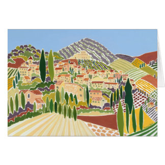 Carte d'art : La Vieille Ville, Vaison La Romaine