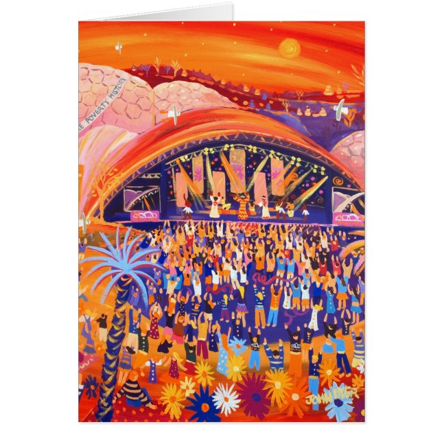 Carte d'art : L'Afrique appelant, projet d'Éden (Devant)