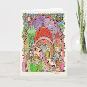 Carte d'art - Le cadeau