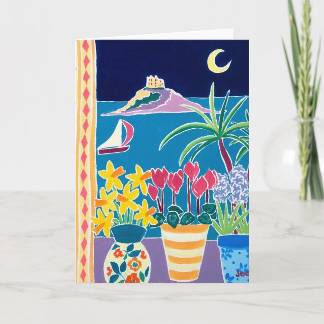 Carte d'art : Lune de la baie du bâti. Le bâti de (Devant)