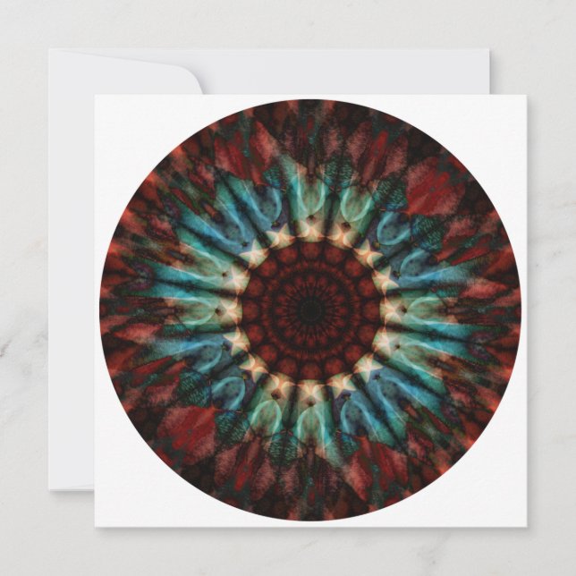 Carte d'art Mandala (Devant)