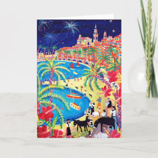 Carte d'art : Musique magique de montagne, Menton