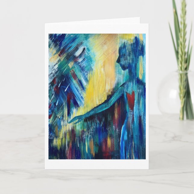 Carte d'art : Perte (Devant)