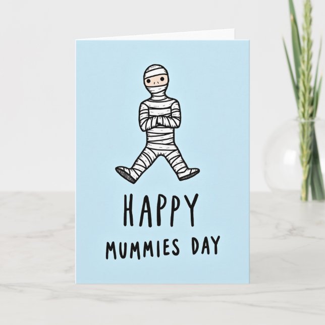 Carte d'art pour la fête des Mamans festive (Devant)