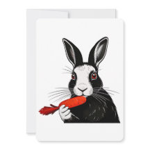 Carte d'art Rabbit