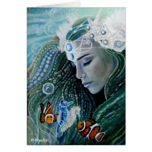 Carte d'art Serenity Mermaid