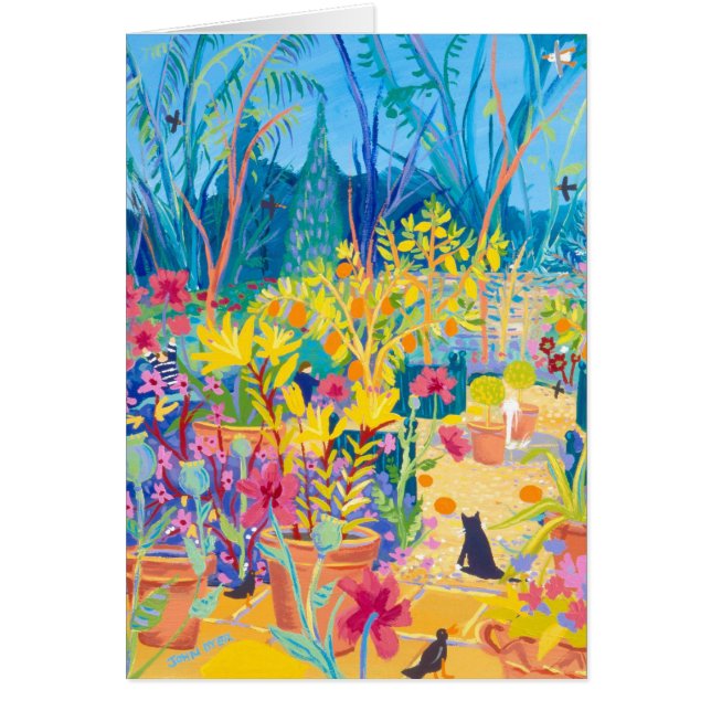 Carte d'art : Somptueux agrume. Le monde des (Devant)