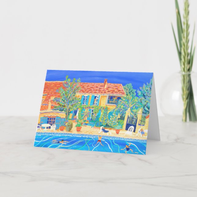 Carte d'art : Vacances en Provence (Devant)